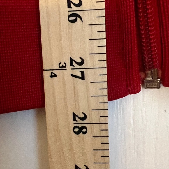 Vintage Mens Nike jacket Size Large Pockets Zipper Red white Blue Excellent - Picture 7 of 8